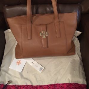 Tory Burch Meyer Plaque tote